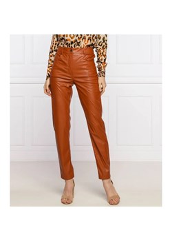 Silvian Heach Skórzane spodnie STEEVAL | Slim Fit ze sklepu Gomez Fashion Store w kategorii Spodnie damskie - zdjęcie 163325201