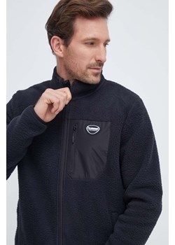 Hummel bluza polarowa kolor czarny gładka ze sklepu ANSWEAR.com w kategorii Bluzy męskie - zdjęcie 163362253