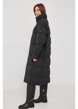 Calvin Klein kurtka puchowa damska kolor czarny zimowa oversize ze sklepu ANSWEAR.com w kategorii Kurtki damskie - zdjęcie 163364820