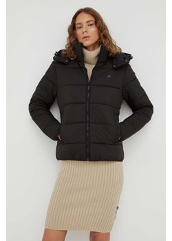 G-Star Raw kurtka damska kolor czarny zimowa ze sklepu ANSWEAR.com w kategorii Kurtki damskie - zdjęcie 163369494