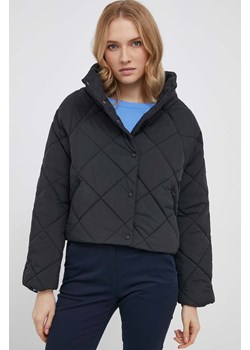 Sisley kurtka damska kolor czarny przejściowa oversize ze sklepu ANSWEAR.com w kategorii Kurtki damskie - zdjęcie 163370201