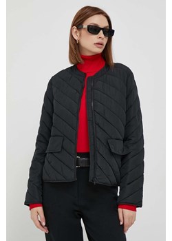 Sisley kurtka damska kolor czarny przejściowa ze sklepu ANSWEAR.com w kategorii Kurtki damskie - zdjęcie 163370234