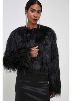 Pinko kurtka damska kolor czarny przejściowa ze sklepu ANSWEAR.com w kategorii Kurtki damskie - zdjęcie 163370313