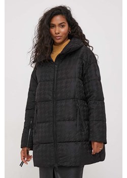 Joop! kurtka damska kolor czarny przejściowa oversize ze sklepu ANSWEAR.com w kategorii Kurtki damskie - zdjęcie 163372922