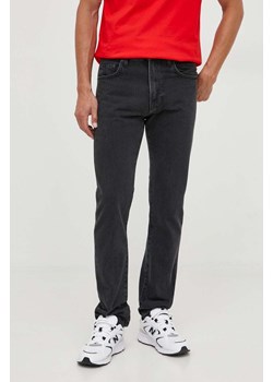 Sisley jeansy Liverpool męskie kolor czarny ze sklepu ANSWEAR.com w kategorii Jeansy męskie - zdjęcie 163376740
