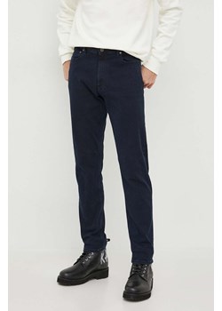 Calvin Klein jeansy męskie kolor granatowy ze sklepu ANSWEAR.com w kategorii Jeansy męskie - zdjęcie 163377130