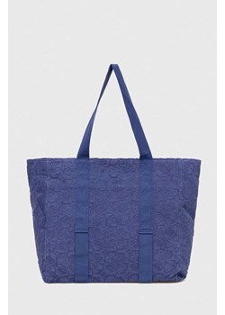 Roxy torebka kolor niebieski ze sklepu ANSWEAR.com w kategorii Torby materiałowe - zdjęcie 163385323
