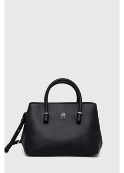 Tommy Hilfiger torebka kolor czarny ze sklepu ANSWEAR.com w kategorii Kuferki - zdjęcie 163394241