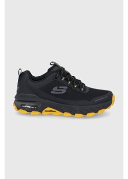 Skechers buty męskie kolor czarny ze sklepu ANSWEAR.com w kategorii Buty trekkingowe męskie - zdjęcie 163398380