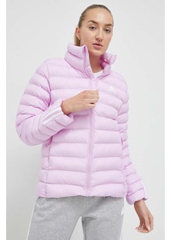 adidas kurtka damska kolor różowy zimowa ze sklepu ANSWEAR.com w kategorii Kurtki damskie - zdjęcie 163403202