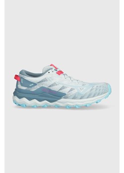 Mizuno buty Wave Daichi 7 damskie kolor niebieski ze sklepu ANSWEAR.com w kategorii Buty trekkingowe damskie - zdjęcie 163404520