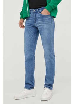 BOSS jeansy męskie kolor niebieski ze sklepu ANSWEAR.com w kategorii Jeansy męskie - zdjęcie 163407300