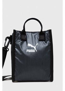 Puma torebka kolor szary ze sklepu ANSWEAR.com w kategorii Torby Shopper bag - zdjęcie 163409443