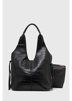 Answear Lab torebka kolor czarny ze sklepu ANSWEAR.com w kategorii Torby Shopper bag - zdjęcie 163417624