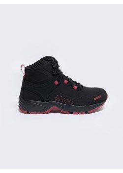 Buty damskie trekkingowe czarne  MM274562 906 ze sklepu Big Star w kategorii Buty trekkingowe damskie - zdjęcie 163423060