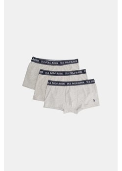 U.S. POLO ASSN. Bokserki 3-pak - Szary ciemny - Mężczyzna - L (L) ze sklepu Halfprice w kategorii Majtki męskie - zdjęcie 163423383