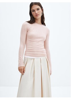 Mango Sweter Flurry 57065793 Różowy Regular Fit ze sklepu MODIVO w kategorii Swetry damskie - zdjęcie 163427074