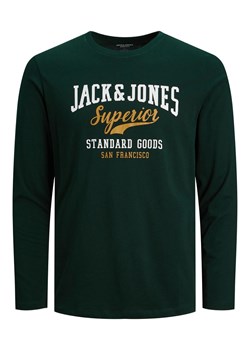 JACK &amp; JONES Junior Koszulka &quot;Logo&quot; w kolorze zielonym ze sklepu Limango Polska w kategorii T-shirty chłopięce - zdjęcie 163430230