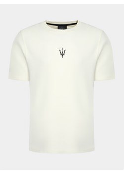 North Sails T-Shirt MASERATI 453015 Écru Regular Fit ze sklepu MODIVO w kategorii T-shirty męskie - zdjęcie 163431131
