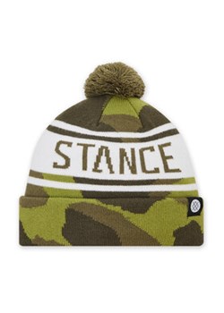 Stance Czapka Og Pom A262D21OG Zielony ze sklepu MODIVO w kategorii Czapki zimowe damskie - zdjęcie 163431341