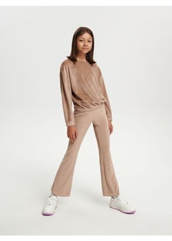 Sinsay - Komplet: bluza i spodnie - brązowy ze sklepu Sinsay w kategorii Dresy dziewczęce - zdjęcie 163435581