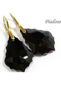 Kryształy kolczyki BAROQUE GOLD ZŁOTE SREBRO ze sklepu arande w kategorii Kolczyki - zdjęcie 163437001