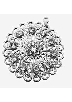 Kryształy piękny wisiorek *CRYSTAL DELLA* łańcuszek SREBRO ze sklepu arande w kategorii Zawieszki - zdjęcie 163437042