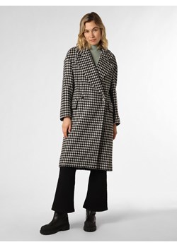 Joop Damski płaszcz wełniany Kobiety Wełna czarny wzorzysty ze sklepu vangraaf w kategorii Płaszcze damskie - zdjęcie 163453532
