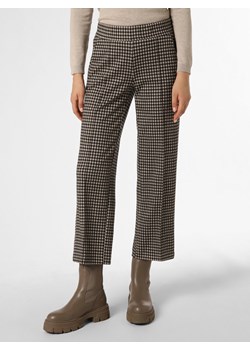 Rosner Spodnie Kobiety beżowy w kratkę ze sklepu vangraaf w kategorii Spodnie damskie - zdjęcie 163453570