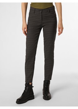 BRAX Spodnie Kobiety czarny wzorzysty ze sklepu vangraaf w kategorii Spodnie damskie - zdjęcie 163453572