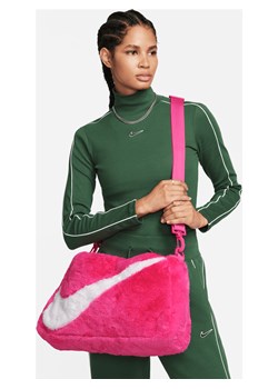 Torba ze sztucznego futra Nike Sportswear (10 l) - Różowy ze sklepu Nike poland w kategorii Torby sportowe - zdjęcie 163459990