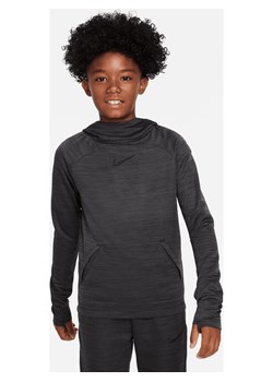 Bluza piłkarska z kapturem dla dużych dzieci Nike Dri-FIT Academy - Czerń ze sklepu Nike poland w kategorii Bluzy chłopięce - zdjęcie 163460031