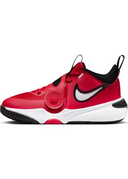 Buty do koszykówki dla dużych dzieci Nike Team Hustle D 11 - Czerwony ze sklepu Nike poland w kategorii Buty sportowe dziecięce - zdjęcie 163460084