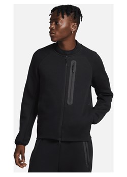 Męska kurtka typu bomberka Nike Sportswear Tech Fleece - Czerń ze sklepu Nike poland w kategorii Kurtki męskie - zdjęcie 163460280