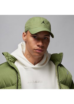 Regulowana czapka o nieusztywnianej strukturze Jordan Club Cap - Zieleń ze sklepu Nike poland w kategorii Czapki z daszkiem męskie - zdjęcie 163460332