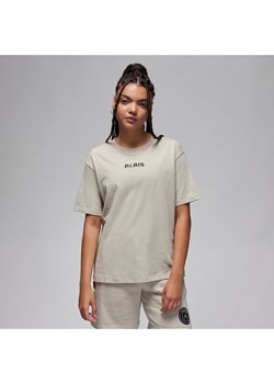 T-shirt damski Paris Saint-Germain - Brązowy ze sklepu Nike poland w kategorii Bluzki damskie - zdjęcie 163460382