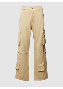 Spodnie cargo z nakładanymi kieszeniami ze sklepu Peek&Cloppenburg  w kategorii Spodnie męskie - zdjęcie 163462840