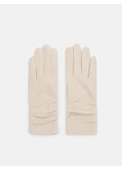 Sinsay - Rękawiczki - kremowy ze sklepu Sinsay w kategorii Rękawiczki damskie - zdjęcie 163468220