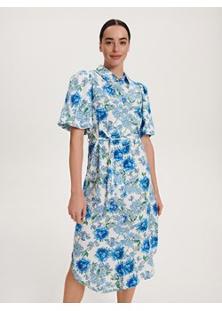 Reserved - Sukienka midi - wielobarwny ze sklepu Reserved w kategorii Sukienki - zdjęcie 163469140