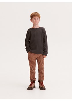 Reserved - Koszulka longsleeve - ciemnoszary ze sklepu Reserved w kategorii T-shirty chłopięce - zdjęcie 163469263