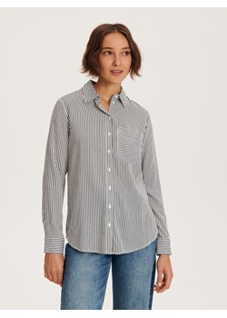Reserved - Koszula z wiskozy - złamana biel ze sklepu Reserved w kategorii Koszule damskie - zdjęcie 163471091