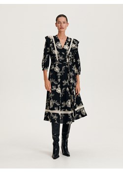 Reserved - Sukienka z haftami - wielobarwny ze sklepu Reserved w kategorii Sukienki - zdjęcie 163471953