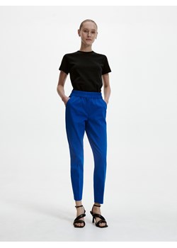 Reserved - Spodnie z kantem - niebieski ze sklepu Reserved w kategorii Spodnie damskie - zdjęcie 163472122