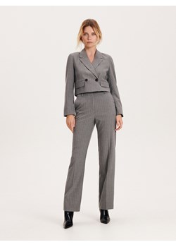 Reserved - Spodnie garniturowe - wielobarwny ze sklepu Reserved w kategorii Spodnie damskie - zdjęcie 163479492