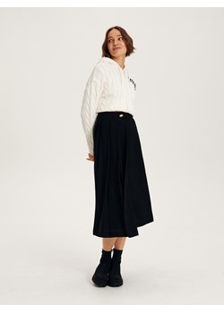 Reserved - Spódnica midi - czarny ze sklepu Reserved w kategorii Spódnice - zdjęcie 163480361