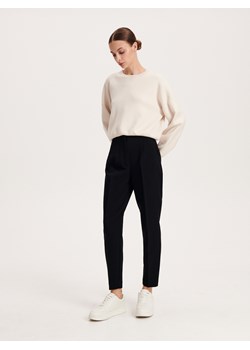 Reserved - Spodnie z kantem - czarny ze sklepu Reserved w kategorii Spodnie damskie - zdjęcie 163481560
