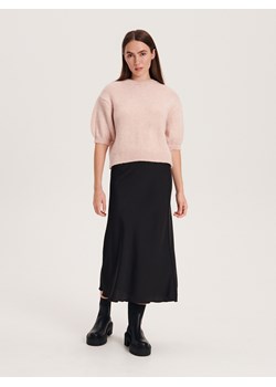 Reserved - Sweter z krótkim rękawem - różowy ze sklepu Reserved w kategorii Swetry damskie - zdjęcie 163481671