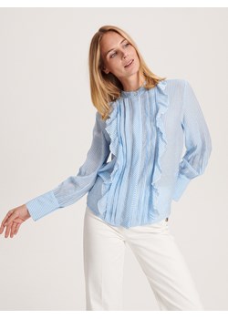 Reserved - Koszula z falbanami - wielobarwny ze sklepu Reserved w kategorii Koszule damskie - zdjęcie 163485353