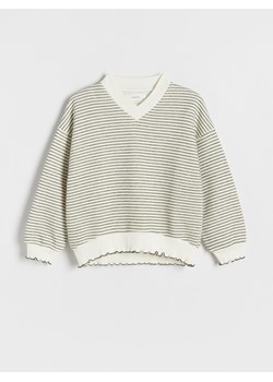 Reserved - Bluza w paski - wielobarwny ze sklepu Reserved w kategorii Bluzy dziewczęce - zdjęcie 163485751