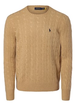 Polo Ralph Lauren Sweter z dodatkiem kaszmiru Mężczyźni Wełna wielbłądzi jednolity ze sklepu vangraaf w kategorii Swetry męskie - zdjęcie 163488204